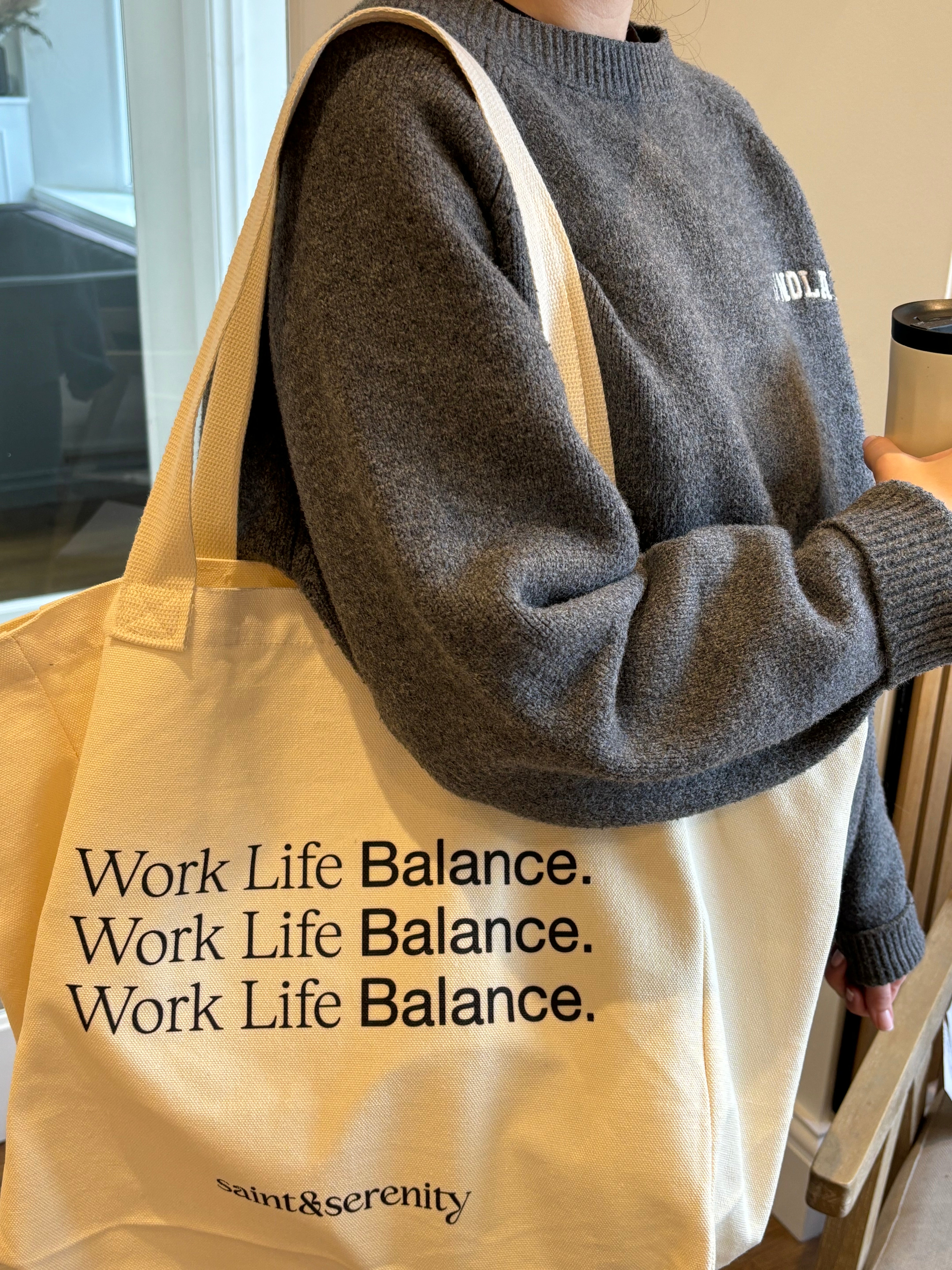 Work Life Balance Tote